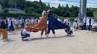 令和元年鹿毛馬獅子舞上公民館