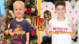 King Ferran (The Royalty Family)VS Chris (Vlad and Niki)Transformation 👑 New Stars From Baby To 2023
