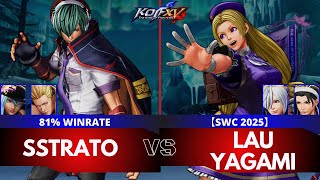 KOF XV🌟 SSTRATO (Benimaru/Shun'ei/Isla) vs LAU YAGAMI (Ángel/Hinako/Chizuru)🌟Ranked Match - 12/24