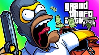 GTA 5 Mods - Homer Simpsons Heist! (Alpha Betas Kickstarter Announcement!)