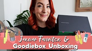 Januar Favoriten 2022 \u0026 Goodiebox Unboxing – Beauty, Haircare, \u0026 Style | Sabrina Sterntal