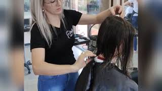 Mini tutorial corte chanel Passo a passo corte Chanel.