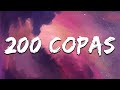 KAROL G - 200 COPAS (Letra / Lyrics) | Angel Latin