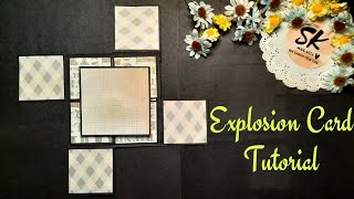 Explosion Card Tutorial || By Shady Krafting || #trending #handmade #diy