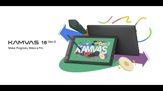 Introducing New Member of Gen 3 Family | Kamvas 16 (Gen 3) | Huion