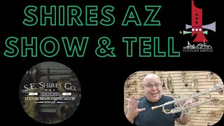 Shires AZ Show \u0026 Tell: Check out this ridiculous #trumpet @ Austin Custom Brass! #austincustombrass