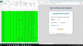 How to use WEDA (1): Login and Lag Sequential Analysis (LSA)