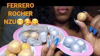 #MUKBANG #FERRERO ROCHER NZU💥👌😋 AND CALABA CRUNCH💃VARIETIES #ASMRS #MUKBANG