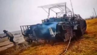 Look at this! A Russian drone destroyed a Ukrainian armored vehicle and attacked the crew