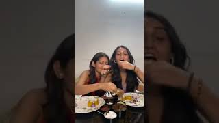 taco eating challange sharma sisters || tanya sharma || kritika sharma || #reels #surabhi #tanya