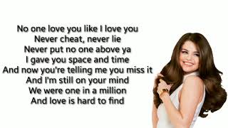 Selena Gomez - Feel Me ( lyrics)