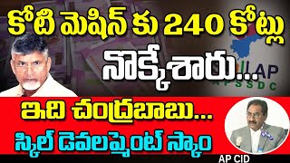 కోటి మెషిన్ కు 240 కోట్లు నొక్కేశారు ఇది చంద్రబాబు స్కిల్ల్డ్ స్కాం | JMR News