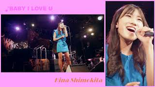 下北姫菜（HINA SHIMOKITA)　♪BABY I LOVE U（TEE）cover　(2022.7.22、南堀江Knave)