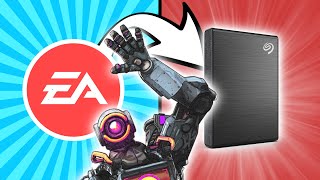 HOW TO MOVE EA GAMES TO ANOTHER DRIVE!