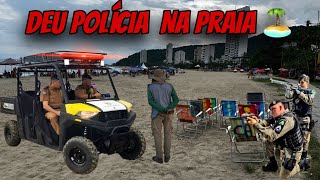 Deu POLICIA na Praia ‼️ACHADO CHOCANTE ARMA DENTRO DE UMA MOCHILA ENTERRADA 🏖️ FUI PRESO ‼️