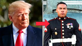 Donald Trump Sees a Struggling Marine – His Next Move Shocks the Nation