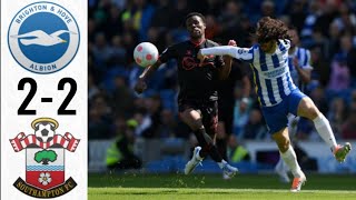 Brighton vs Southampton 2-2 Highlights | Premier League - 2021/2022