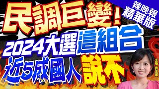 【麥玉潔辣晚報】柯郭配不配?最新民調49.6%不樂見 藍綠鐵粉反彈大!@中天新聞CtiNews  精華版