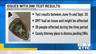 Minnesota BCA finds DWI test result issues in Winona County