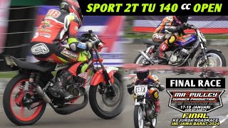 RACE Sport 2T TU 140 cc Open❗️Final RoadRace Kejurda Jabar 18 Januari 2025