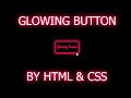 CSS Neon Button Effects on Hover | Html CSS Glowing Buttons