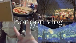 VLOG#25🇬🇧冬のロンドンぶらぶら1day trip⛄/アート体験/London trip