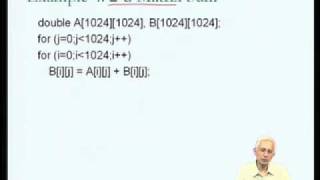 Mod-06 Lec-30 Cache aware programming (contd)