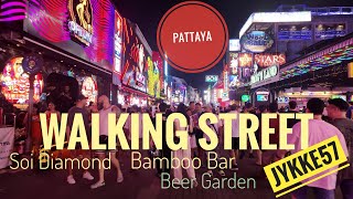 Walking Street Pattaya 2024 Saturday Night. Lauantai-ilta Walkkarilla