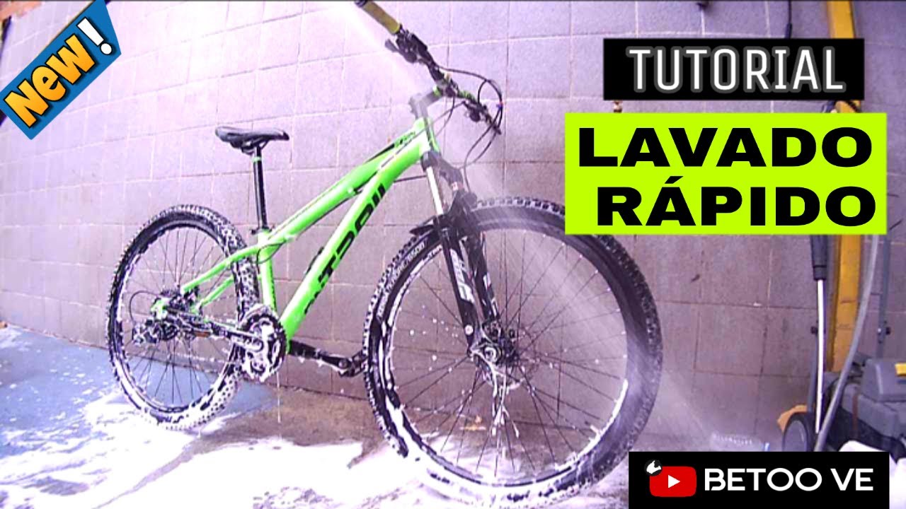 ¿CÓMO LAVAR UNA BICICLETA MTB EN CASA? FÁCIL Y RÁPIDO🔥 HOW TO WASH A ...