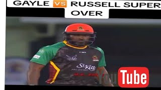 GAYLE VS RUSSELL SUPER Over reaction video Pakistan GBL