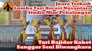 Tari Bajidor Kahot - Juara Terbaik Lomba Tari Nusantara