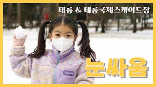 [서울/경기] 아이들과 주말에 가볼만한곳 - 태릉 \u0026 태릉국제스케이트장 / Taereung \u0026 Taereung International Skating Rink