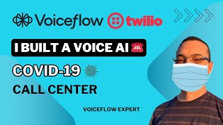 I built a Phone AI COVID-19 Call Center with Voiceflow and Twilio SMS