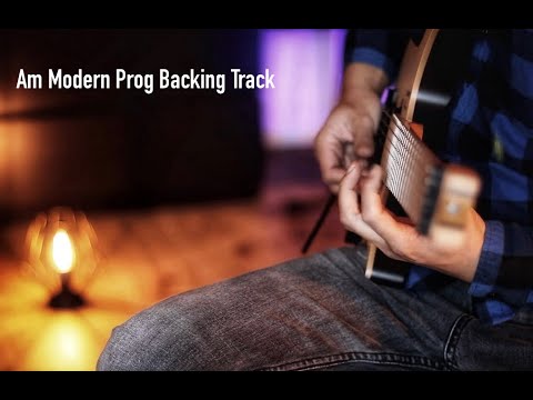 Backing Track In Am Modern Prog Style Youtube