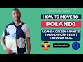 Uganda Citizen Mr.Jackson Granted Poland Work Permit through #NASC | Poland Immigration | #NASC