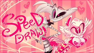 SPEED DRAW - Spider Monster Siblings (Angel \u0026 Molly) - VivziePop