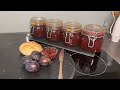 A super delicious plum jam with only 3 ingredients