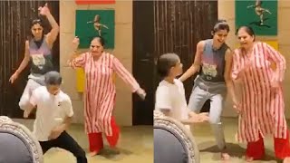 Shilpa Shetty DANCING With Raj Kundra Mother & Son Viaan Kundra At Home