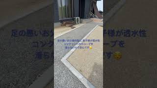 【愛知県愛西市 オワコンと透水性コンクリートのあれから。見応え抜群！！】