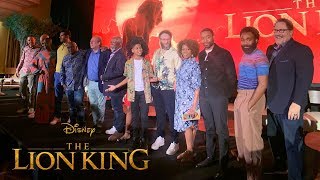 The Lion King Press Conference [HD]