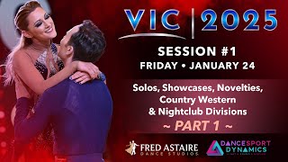 2025 Fred Astaire Virtual International Competition: Friday Part 1 - Country Western