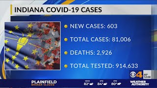 CBS4 News at Noon: 603 new coronavirus cases, 6 additional deaths reported in Indiana