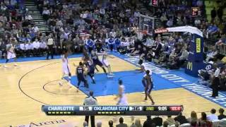 Charlotte Bobcats vs Oklahoma City Thunder 11/26/12
