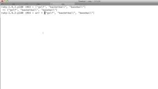 Ruby Enumerable methods: first, last, each