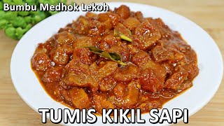 RESEP TUMIS KIKIL BUMBU LEKOH SUPER LEZAT!