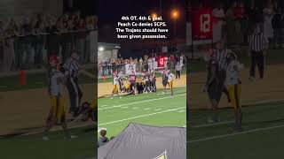 2023 GHSA Football Playoffs Rd 1. Peach Co @ Savannah Christian Preperatory School.
