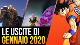 USCITE DI GENNAIO 2020 | Il mese di Dragon Ball Z: Kakarot!