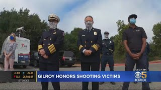 Gilroy Holds First Of Several Tributes To Mark First Anniversary Of Garlic Festival Shooting