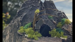 Cavern - Legenden von  Andor / Legends of Andor: 3D Miniature / Mini-Diorama - Timelapse