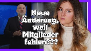 Jahresversammlung 2025. Fehlen den Zeugen Jehovas neue Mitglieder, deswegen die NEUE Änderung?